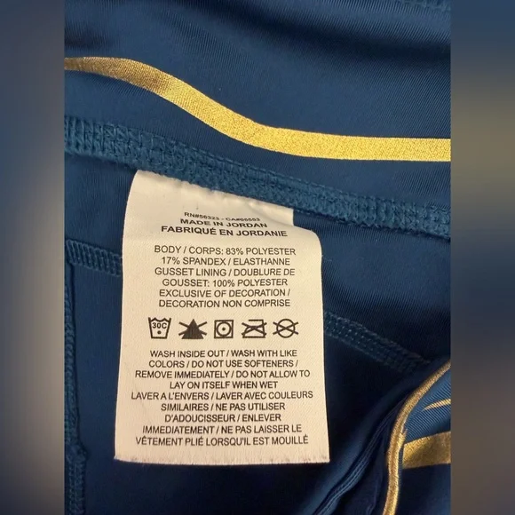 NWOT Nike Dri-FIT 7/8 leggings - Picture 6 of 7